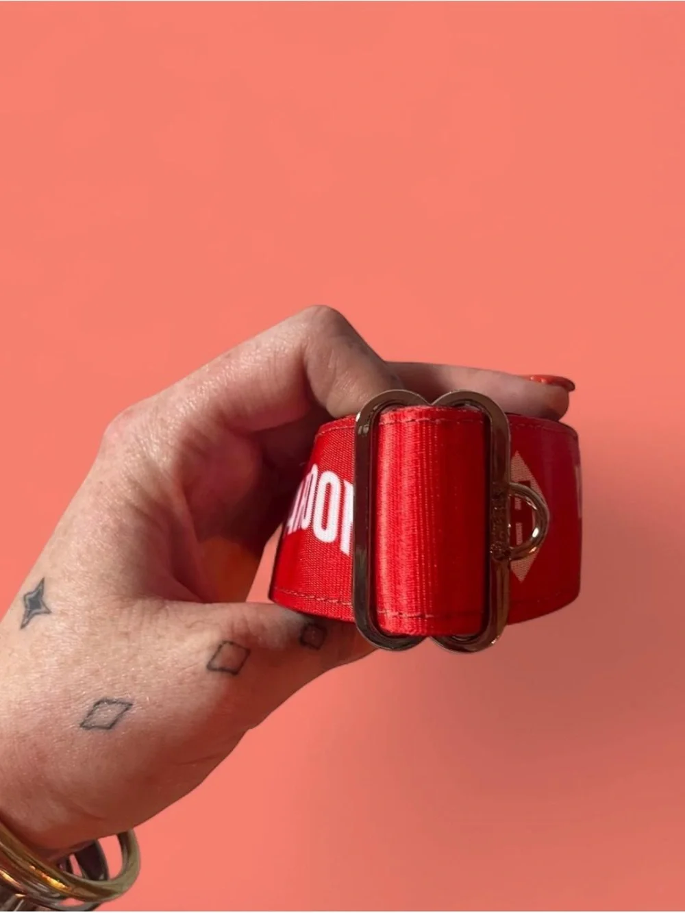 Harpoon Dog Collar, Metal Quick-Release Buckle with Bottle Opener